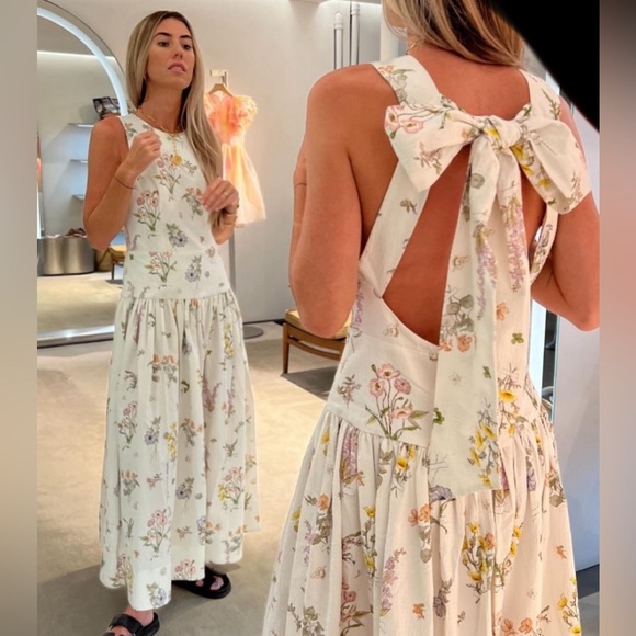 ZIMMERMANN
Jeannie floral-print stretch-cotton midi dress 0 - Picture 1 of 11